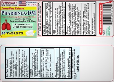 Pharbinex Dm Tablet Product Label Image.jpg (Pharbinex Dm Tablet Product Label Image)